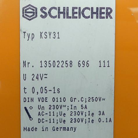 Time Relay KSY31 Used