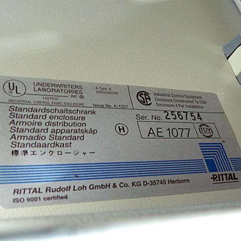 Standard control cabinet  New