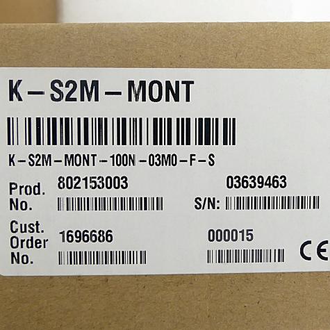 S-shaped force transducer S2M K-S2M-MONT-100N-03M0-F-S 