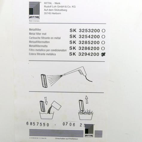Metal filter  New FS