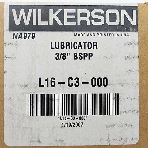 Lubricator L16-C3-000 New FS