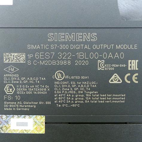 SIMATIC S7-300 Digitaleingabe SM 321 6ES7 322-1BL00-0AA0 