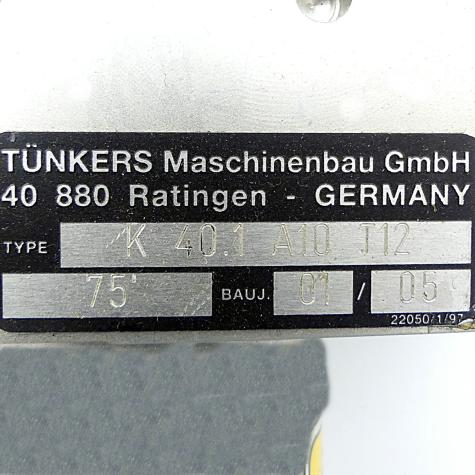 Pneumatic Clamp 75°  New