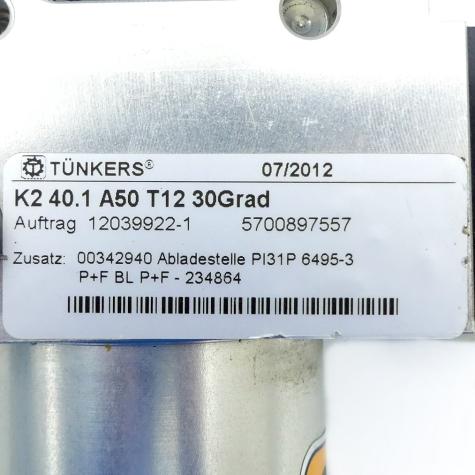 Pneumatic Clamp 30° 5700897557 New