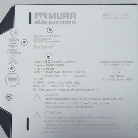 EMPARRO POWER SUPPLY 1-PHASE  Used