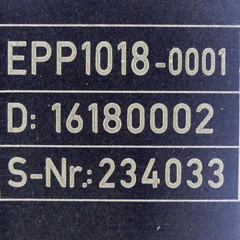 EtherCAT P Box 8DI  