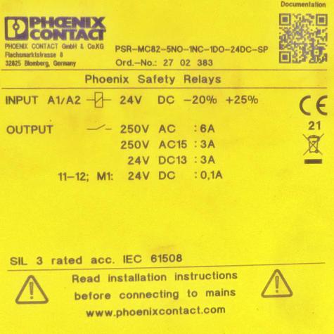 Expansion module PSR-MC82-5NO-1NC-1DO-24DC-S 