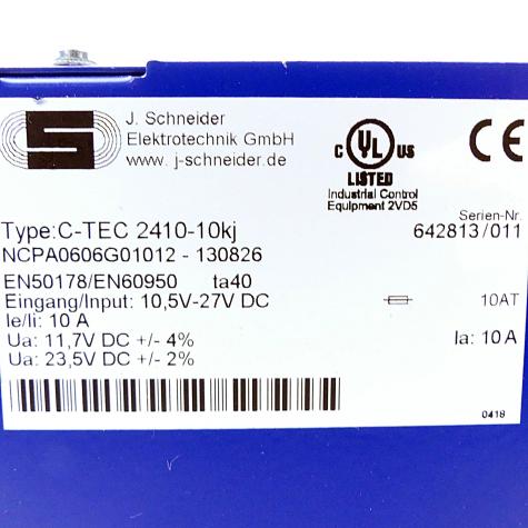 Buffer module C-TEC 2410-10kj 