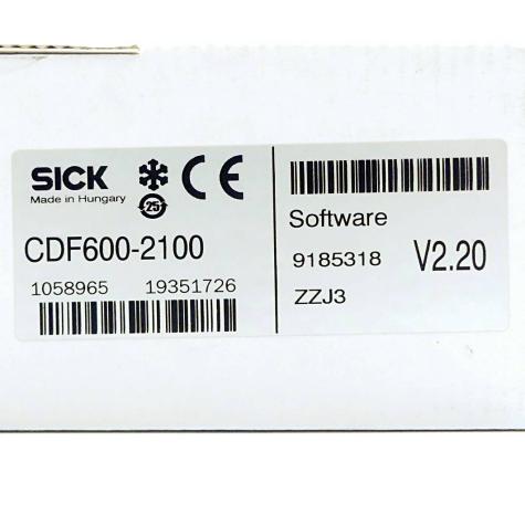 Connection Device Fieldbus CDF600-2100  Neu OVP