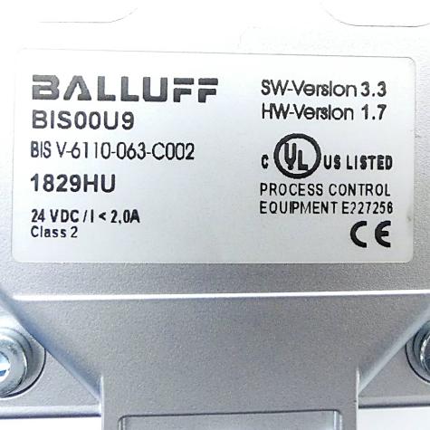 Auswerteeinheit BIS V-6110-063-C002 Balluff; BISV-6110-063-C002; Gebraucht