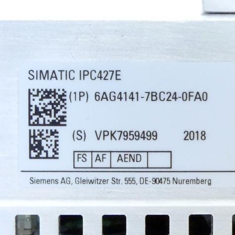 SIMATIC IPC427E Microbox PC  