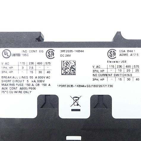 Power contactor  Used