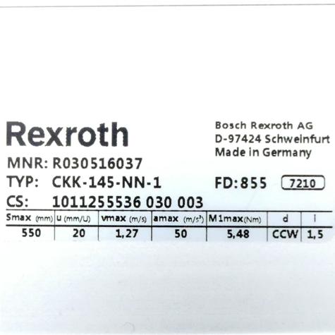 Linear module CKK-145-NN-1 Used