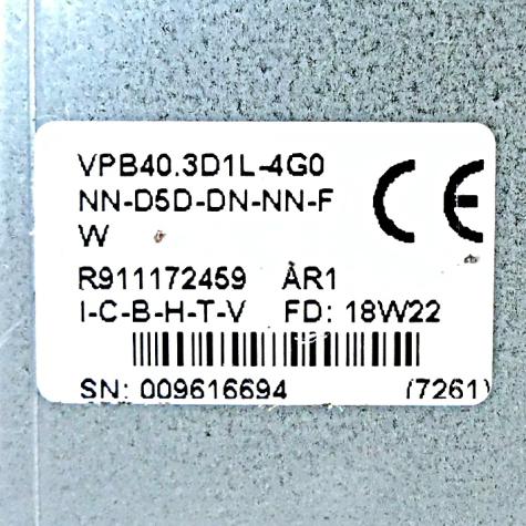 IndraControl V VPB40.3D1L-4G0NN-D5D-DN-NN-FW Used