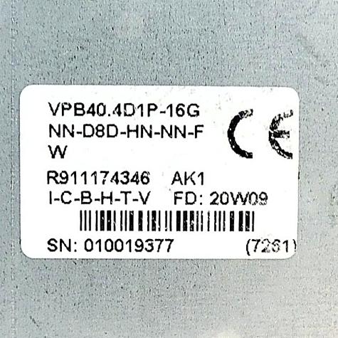 IndraControl V VPB40.4D1P-16GNN-D8D-HN-NN-FW Used