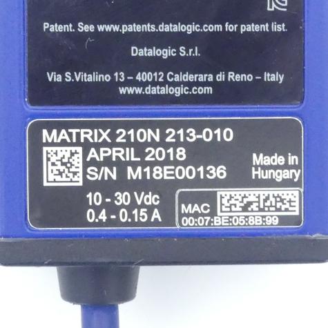 Barcodescanner Matrix 210  Gebraucht
