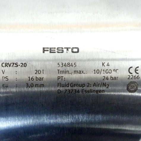 Druckluftspeicher 534845 Gebraucht