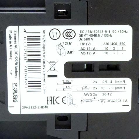 Hilfsschütz  Gebraucht