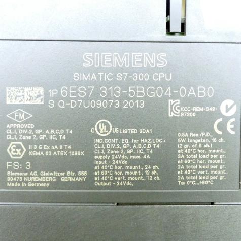 Simatic  CPU S7-313C SF Used
