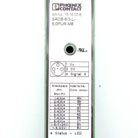 Distribution box SACB- 8/3-L- 5,0PUR-M8 Used