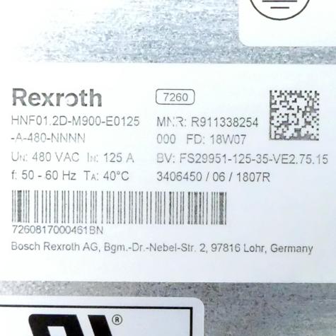 Netzfilter HNF01.2D-M900-E0125-A-480-NNNN Neuwertig