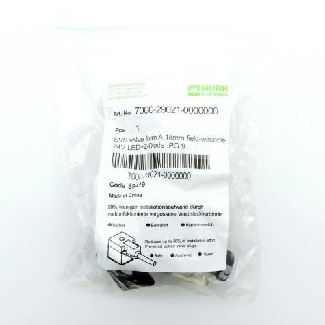 SVS valve plug BF A 18 mm self-clinching screw clamp  New FS