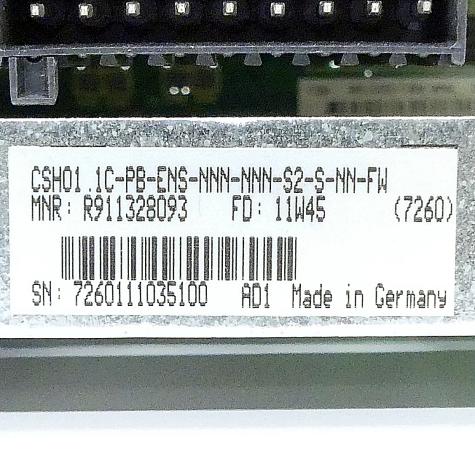 IndraDrive Control unit CSH01.1C-PB-ENS-NNN-NNN-S2-S-NN-FW Used