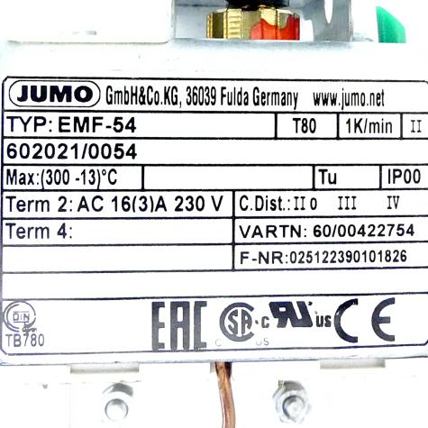Thermostat EMF-54 Gebraucht