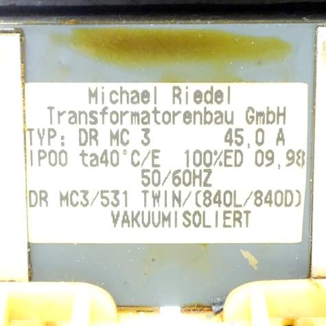 Transformer DR MC3  Used