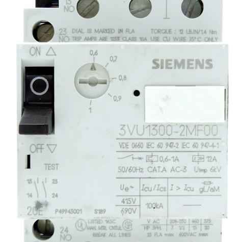 Motor protection  Used