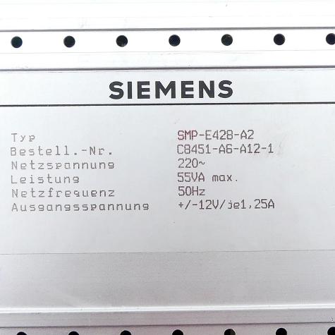 Control Card SMP-E428-A2 Used