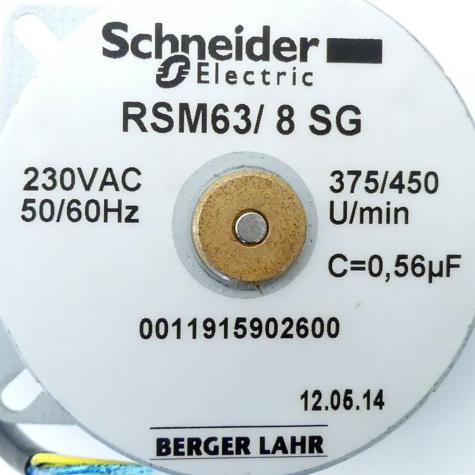 Synchronmotor 230V RSM63/8SG Gebraucht