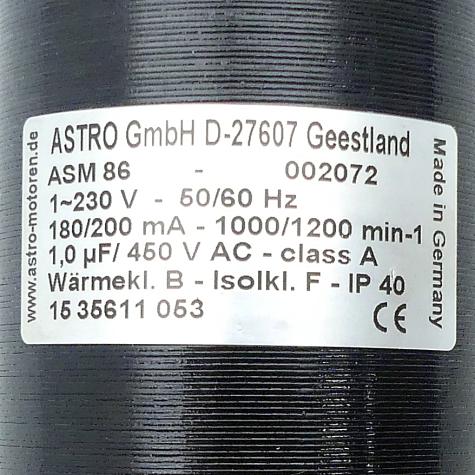 Synchronous motor 002072 
