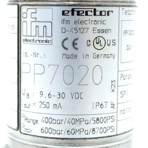 Elektronischer Drucksensor PP7020 Gebraucht