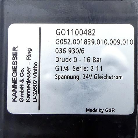 Magnetic Valve GO1100482 New