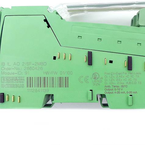 Inline-Klemme IB IL AO 2/SF-2MBD 