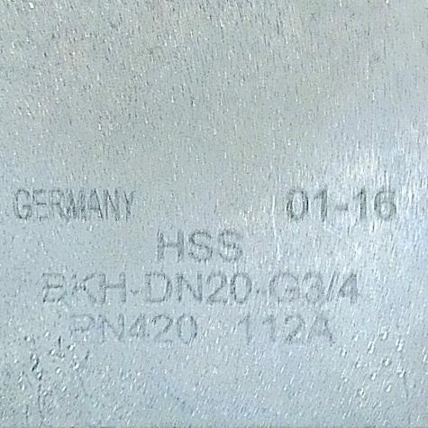 Block ball valve  New