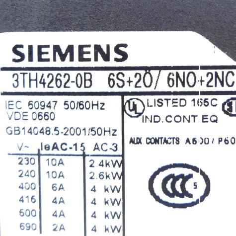 Auxiliary contactor  