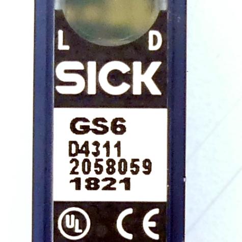 Miniature Light Bariier GS6-D4311 Used