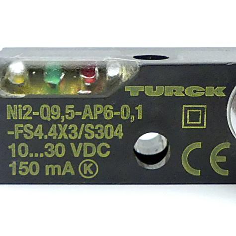 Induktiver Sensor Ni2-Q9,5-AP6-0,1-FS4.4X3/S304 Neuwertig