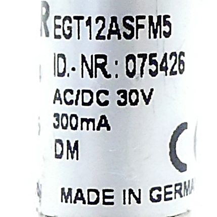 Precision single hole fixing limit switch EGT12 EGT12ASFM5 Used