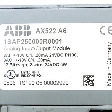 Analoges E/A-Modul 1SAP250000R0001 Gebraucht