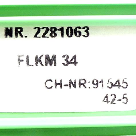 Interface module FLKM 34 FLKM34 Used