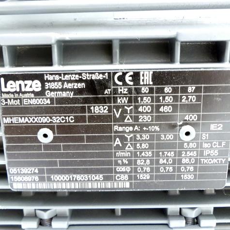 Three-phase motor  Used