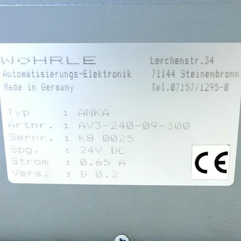 Klartextanzeige ANKA  Gebraucht