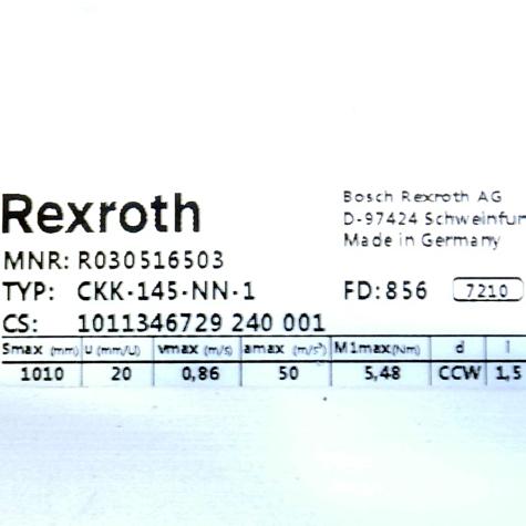 Linearmodul CKK-145-NN-1 Neu