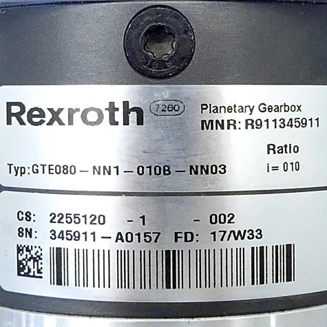Gearbox GTE080-NN1-010B-NN03 Used
