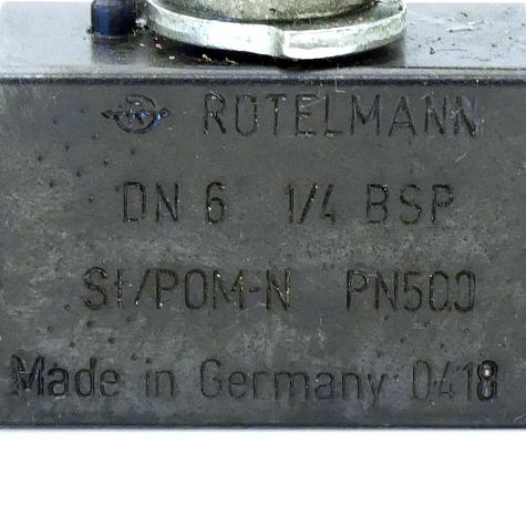 Kugelhahn DN6 1/4 BSP Gebraucht