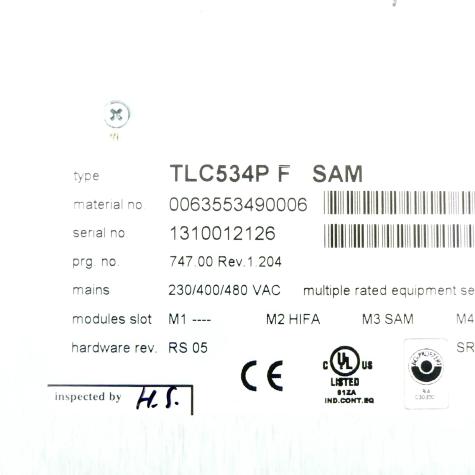 Twin Line AC-Servomotor Steuerung IP54 0063453600011 Gebraucht