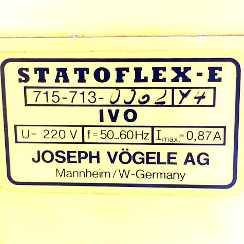 Statoflex-e Central lubrication  Used